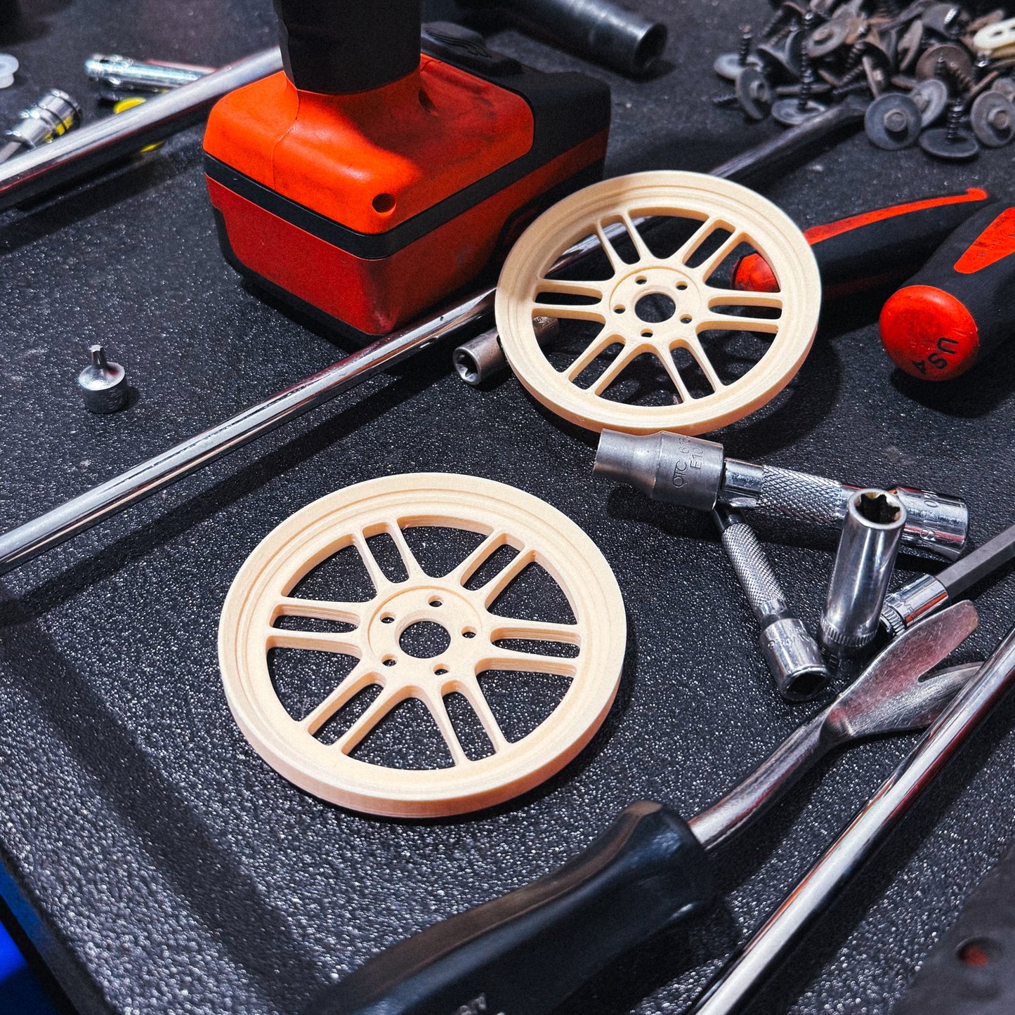 Wheel Coaster Set