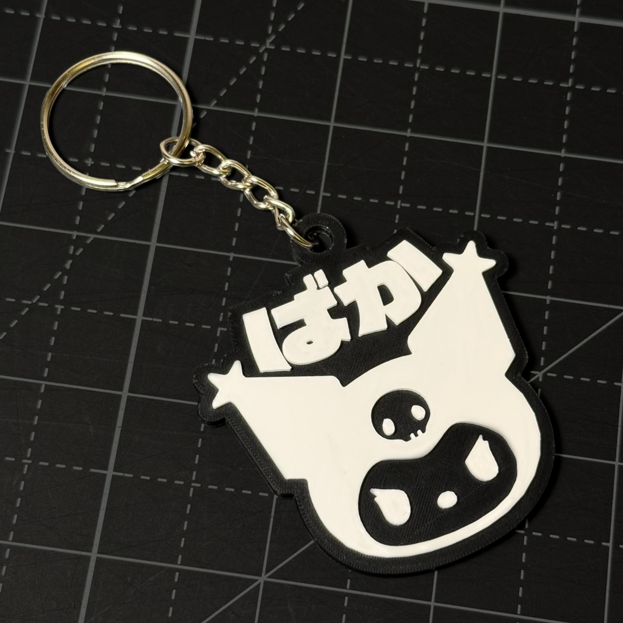 Punk Bunny Keychain
