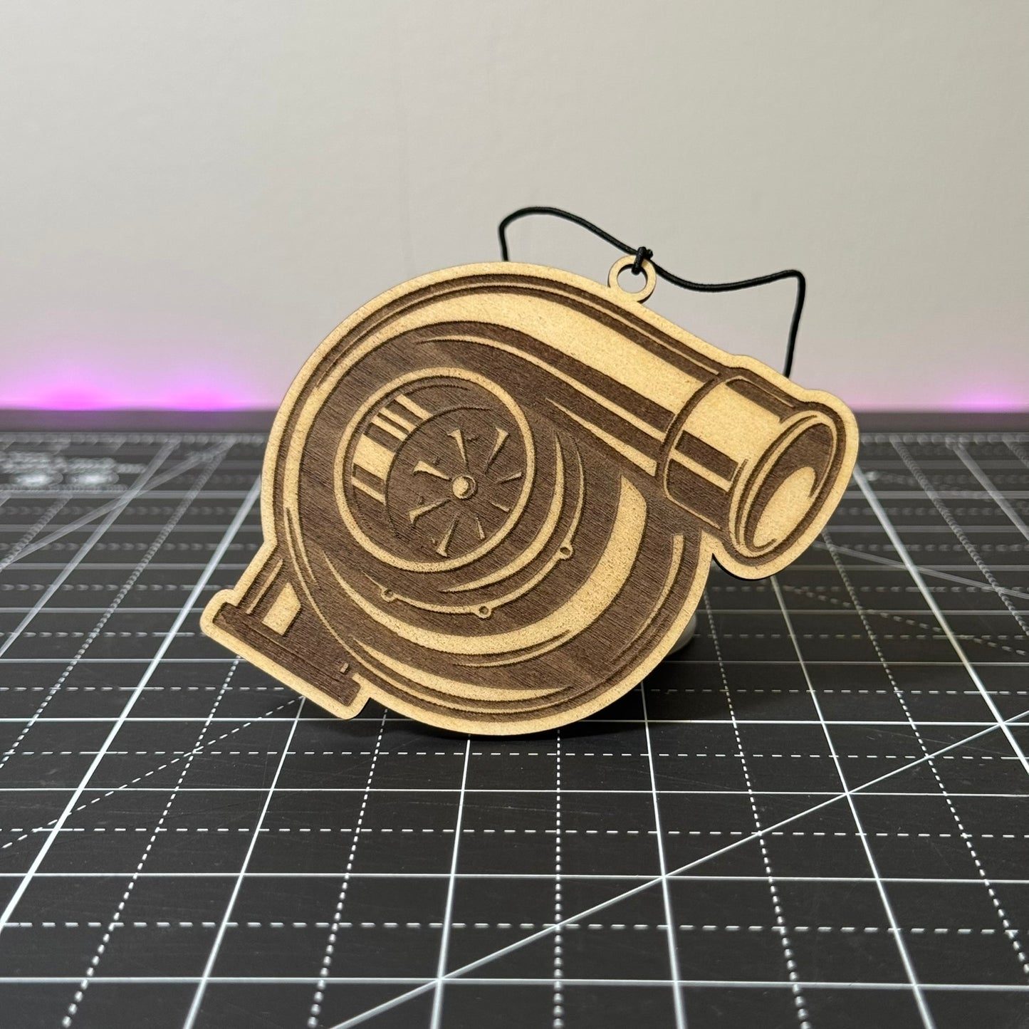 Turbo Wooden Charm