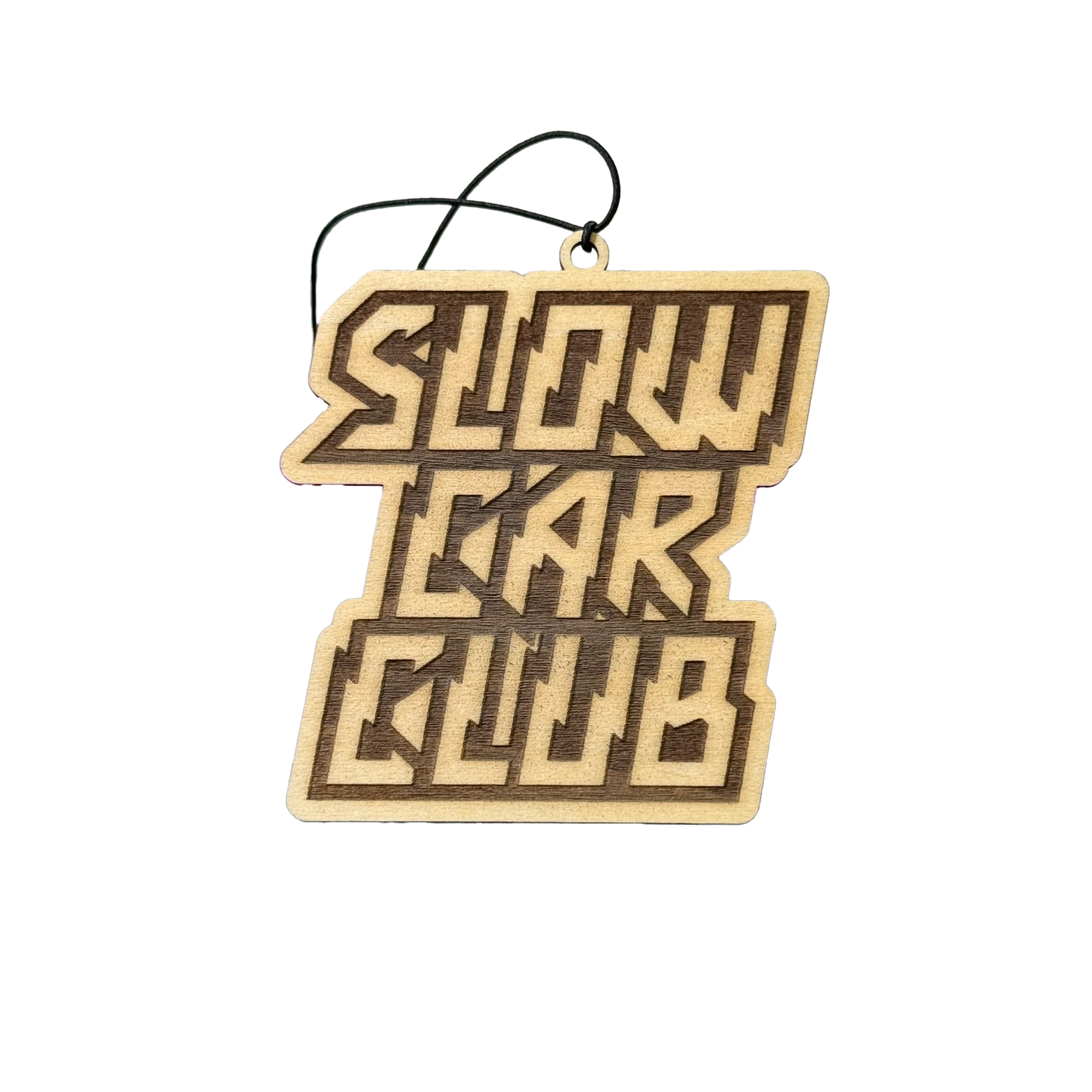 Slow Car Club Wooden Charm