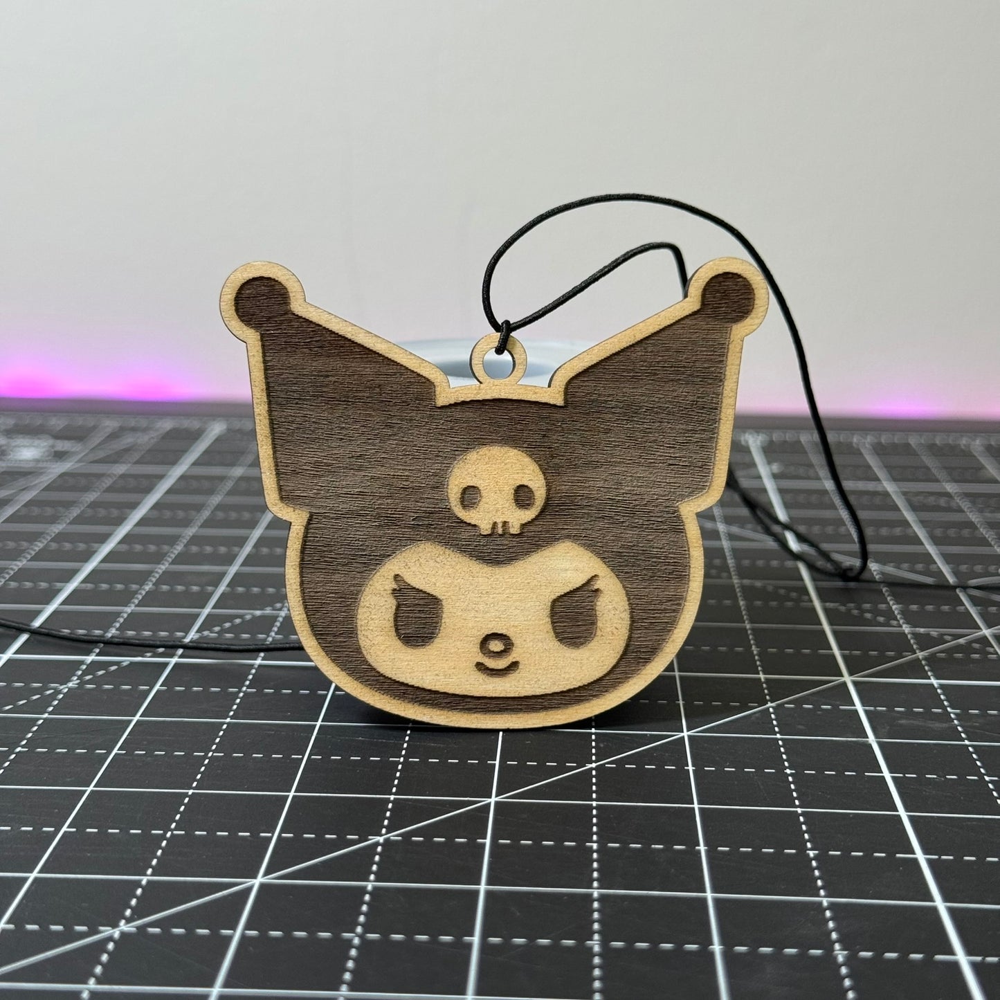 Kuromi Wooden Charm