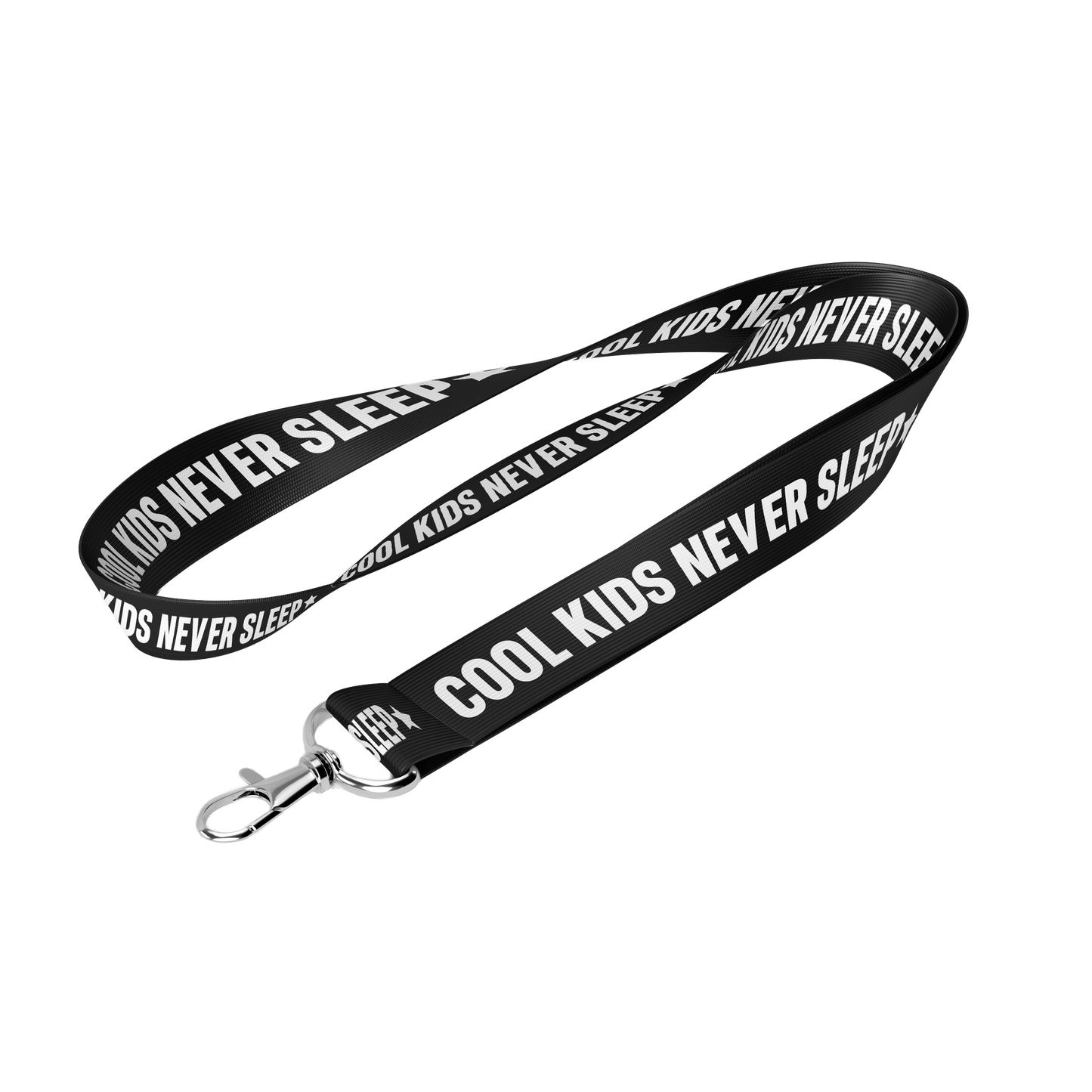 COOL KIDS NEVER SLEEP Lanyard