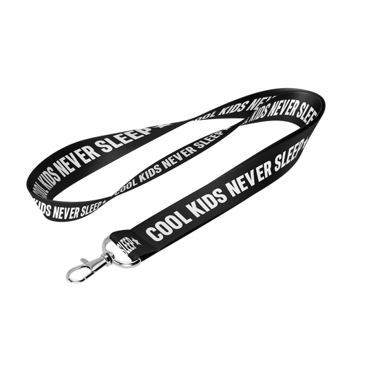 COOL KIDS NEVER SLEEP Lanyard