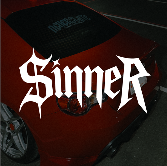 Sinner Banner V2
