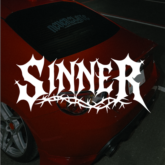 Sinner Banner V3