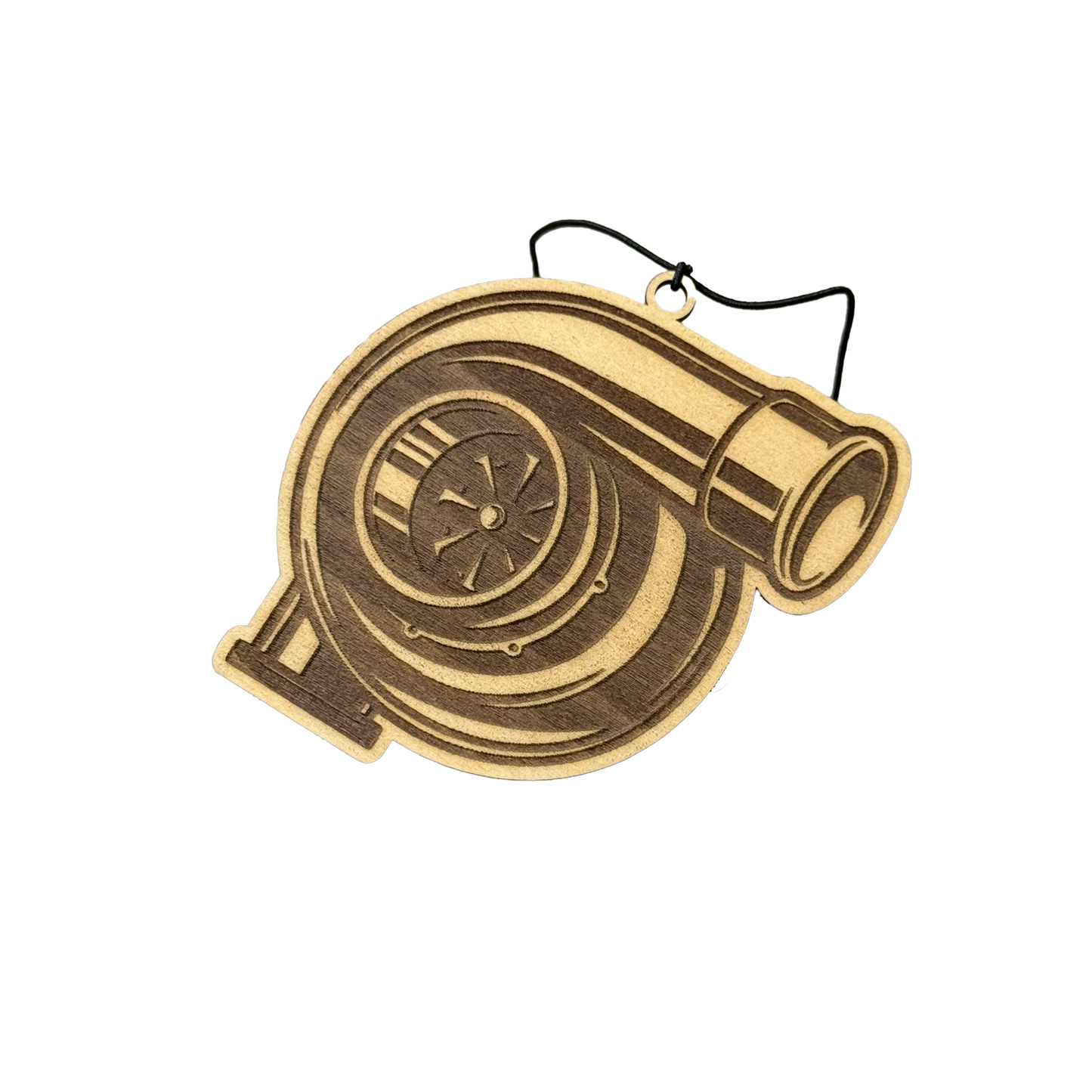 Turbo Wooden Charm