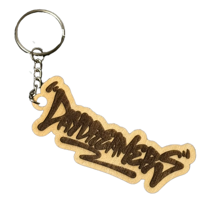 Daydreamers Wooden Keychain