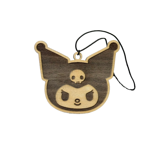 Kuromi Wooden Charm