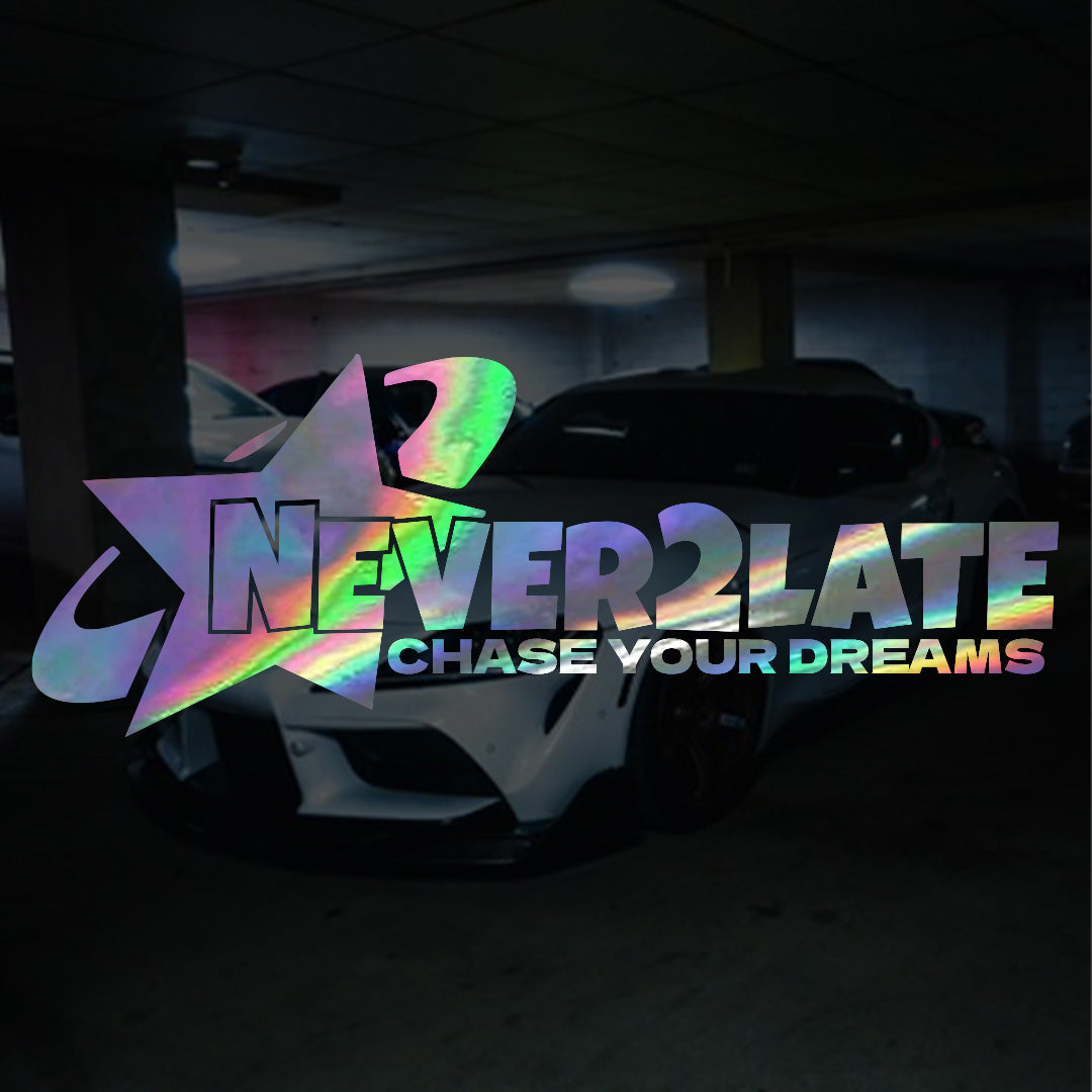Never 2 Late Banner V4