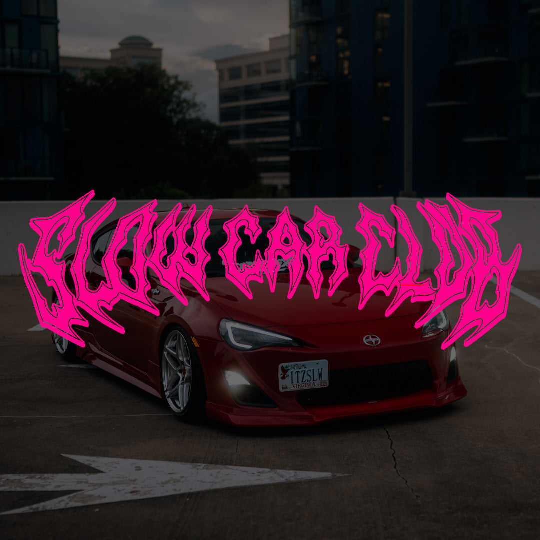 Slow Car Club Banner