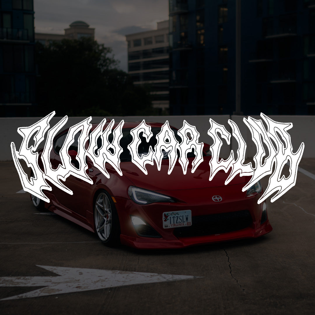 Slow Car Club Banner