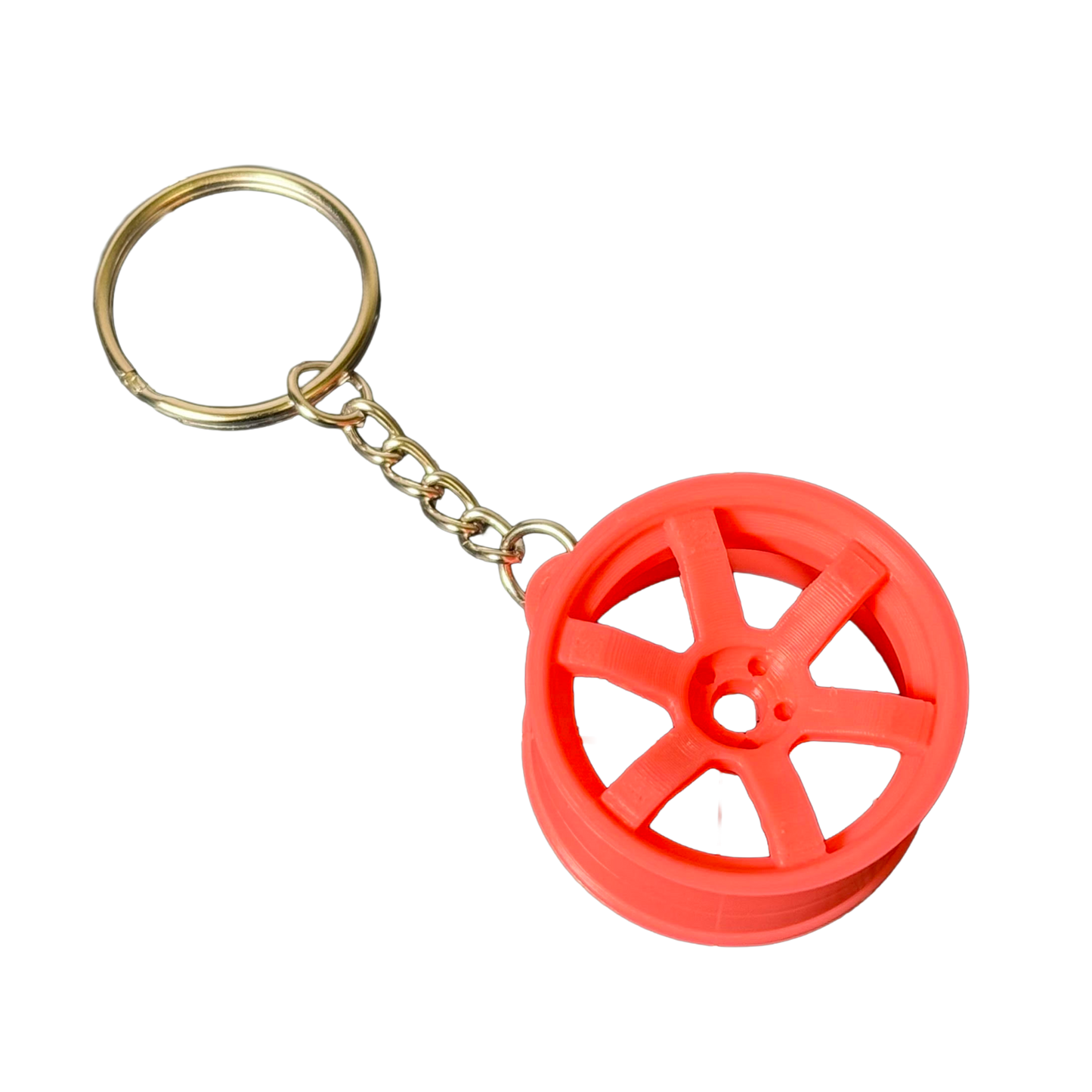 TE37 Wheel Keychain