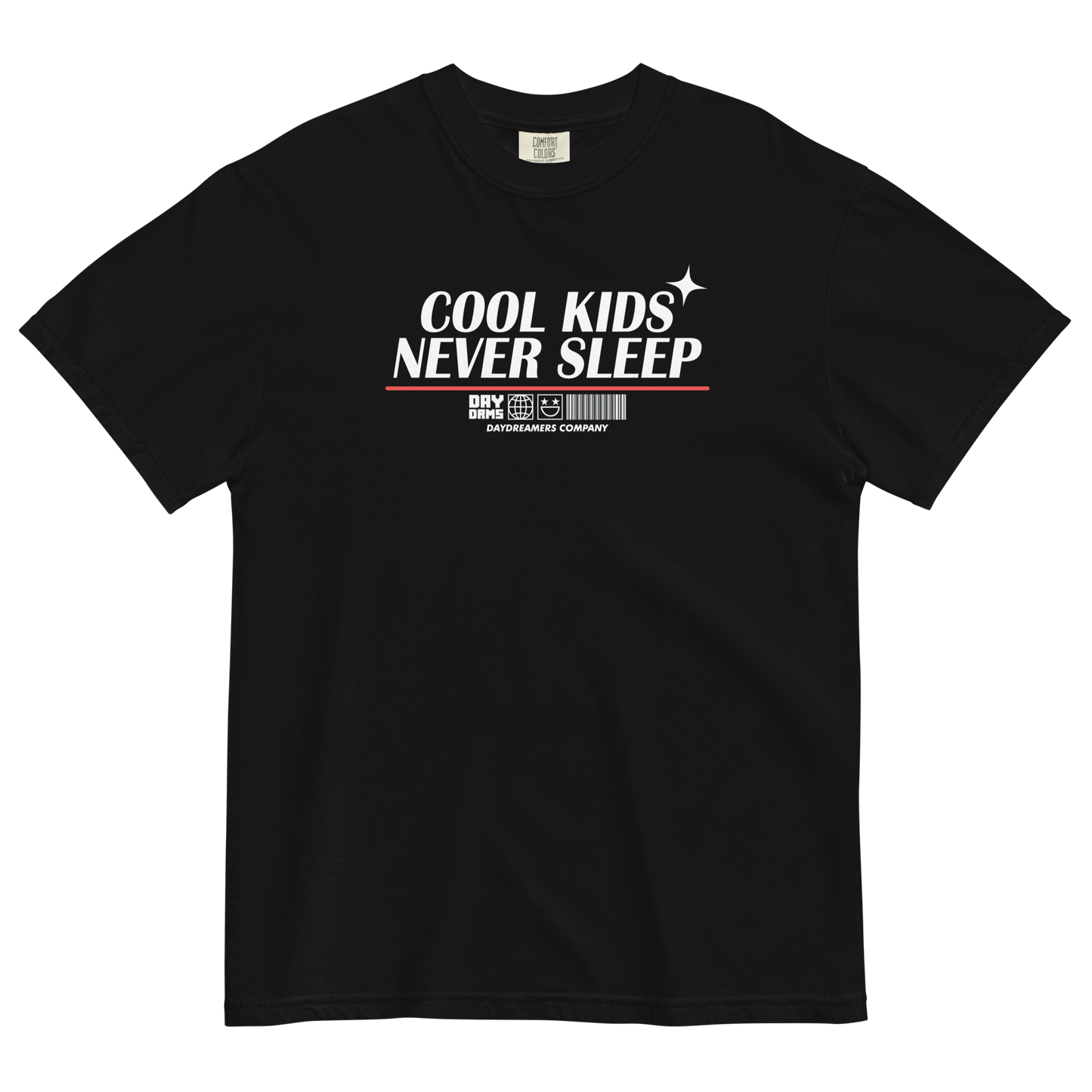 COOL KIDS NEVER SLEEP T-shirt