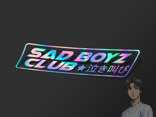 Sad Boyz Club JDM decal