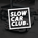 Slow Car Club Box Sticker