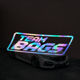 Team BAGS Holographic Sticker